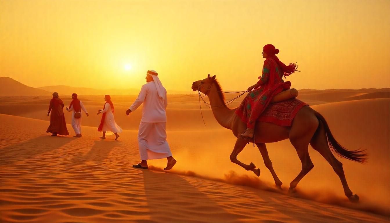 Morning Desert Safari with Camel Ride